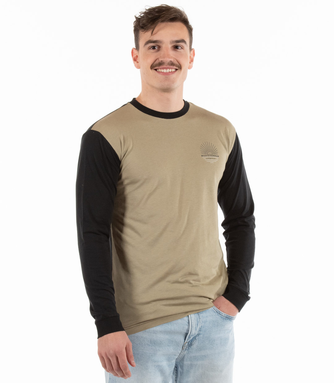 Whateverman Men In The Wild Longsleeve Green 1