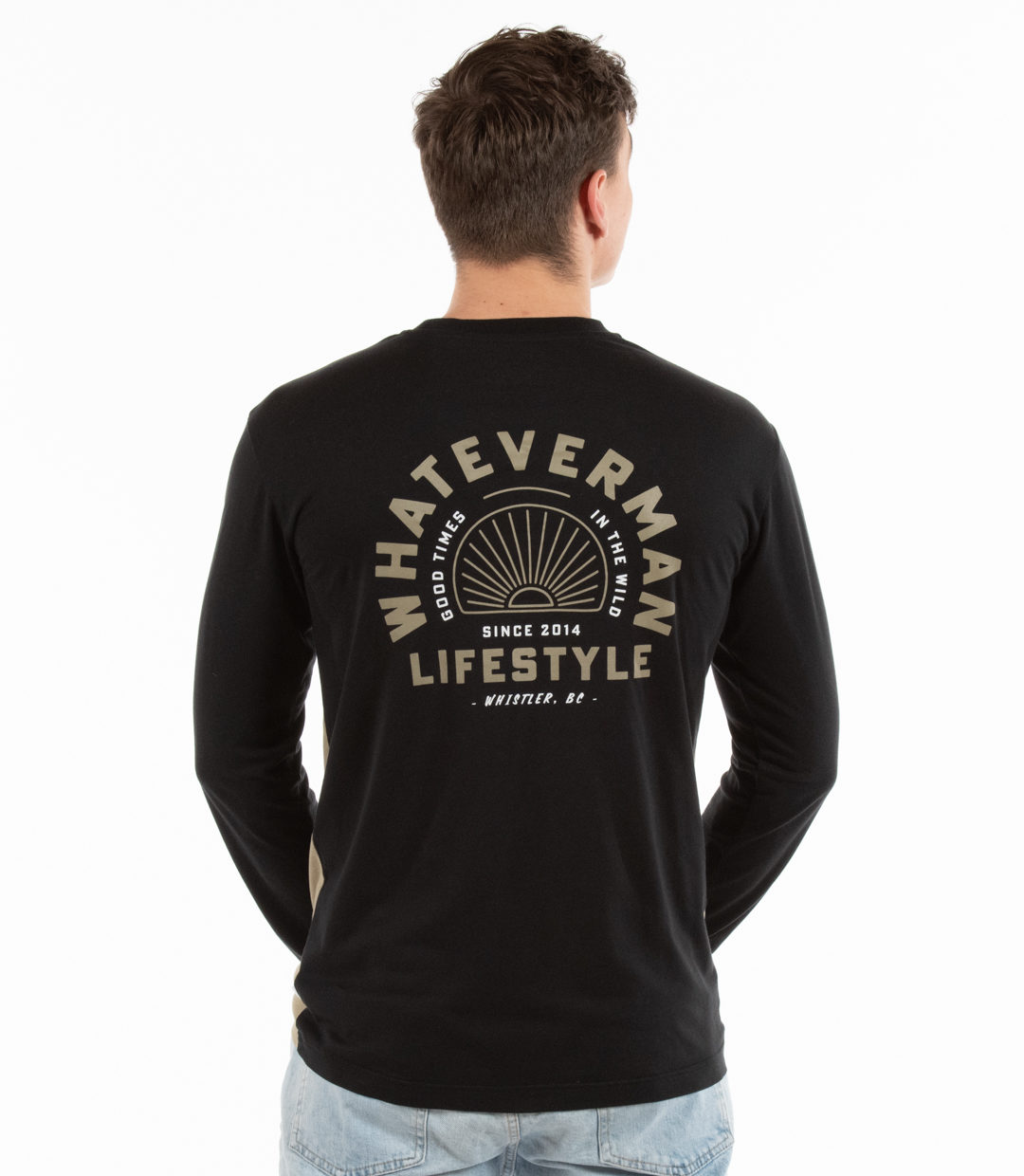 Whateverman Men In The Wild Longsleeve Green 2