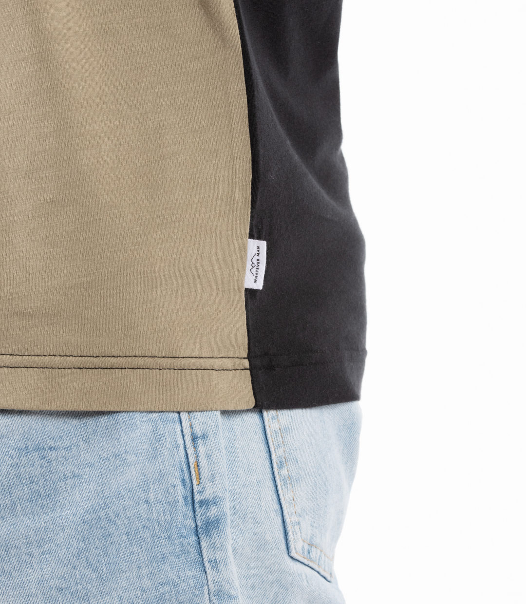 Whateverman Men In The Wild Longsleeve Green Detail 2