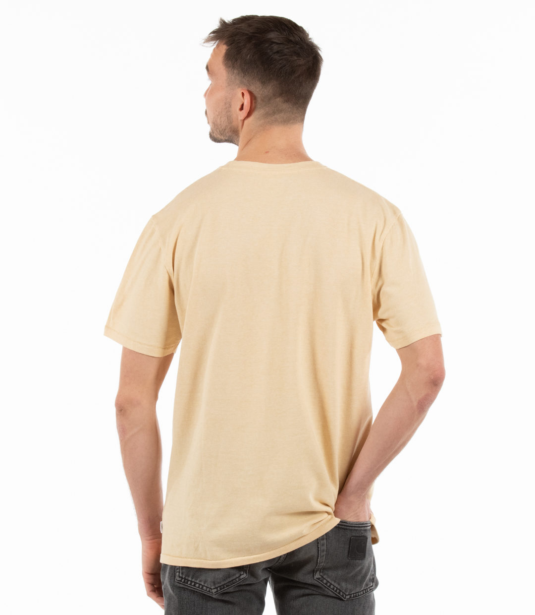 Whateverman Men Logo Stripe Yellow 2