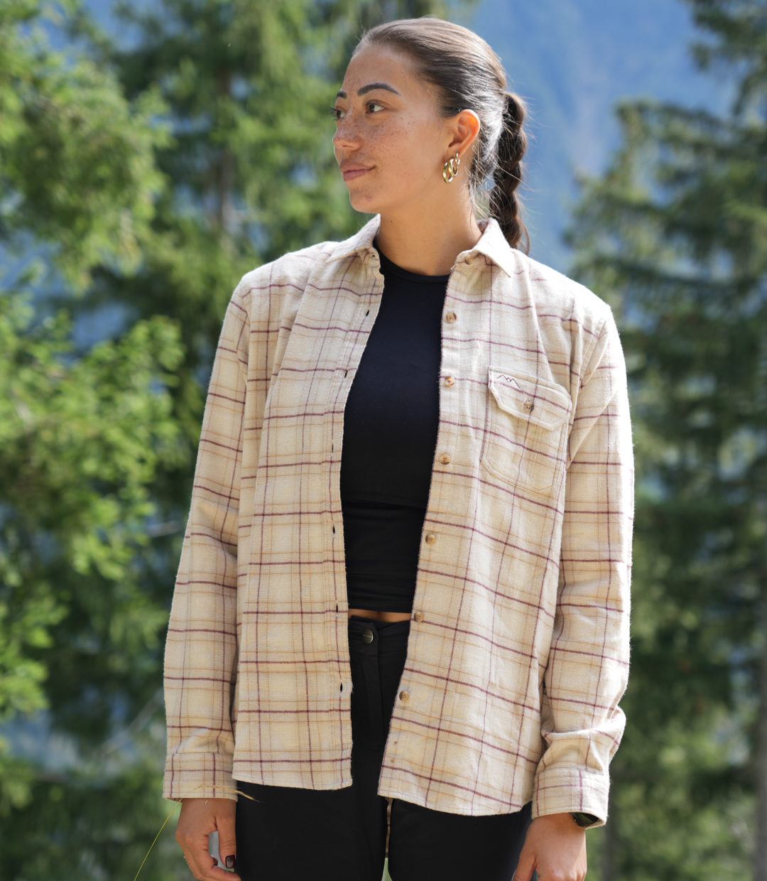 Whateverman Woman Creek Flannel Shirt 1