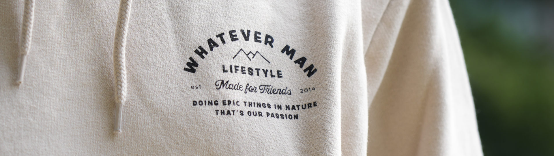 Whateverman Men Epic Hoodie Header
