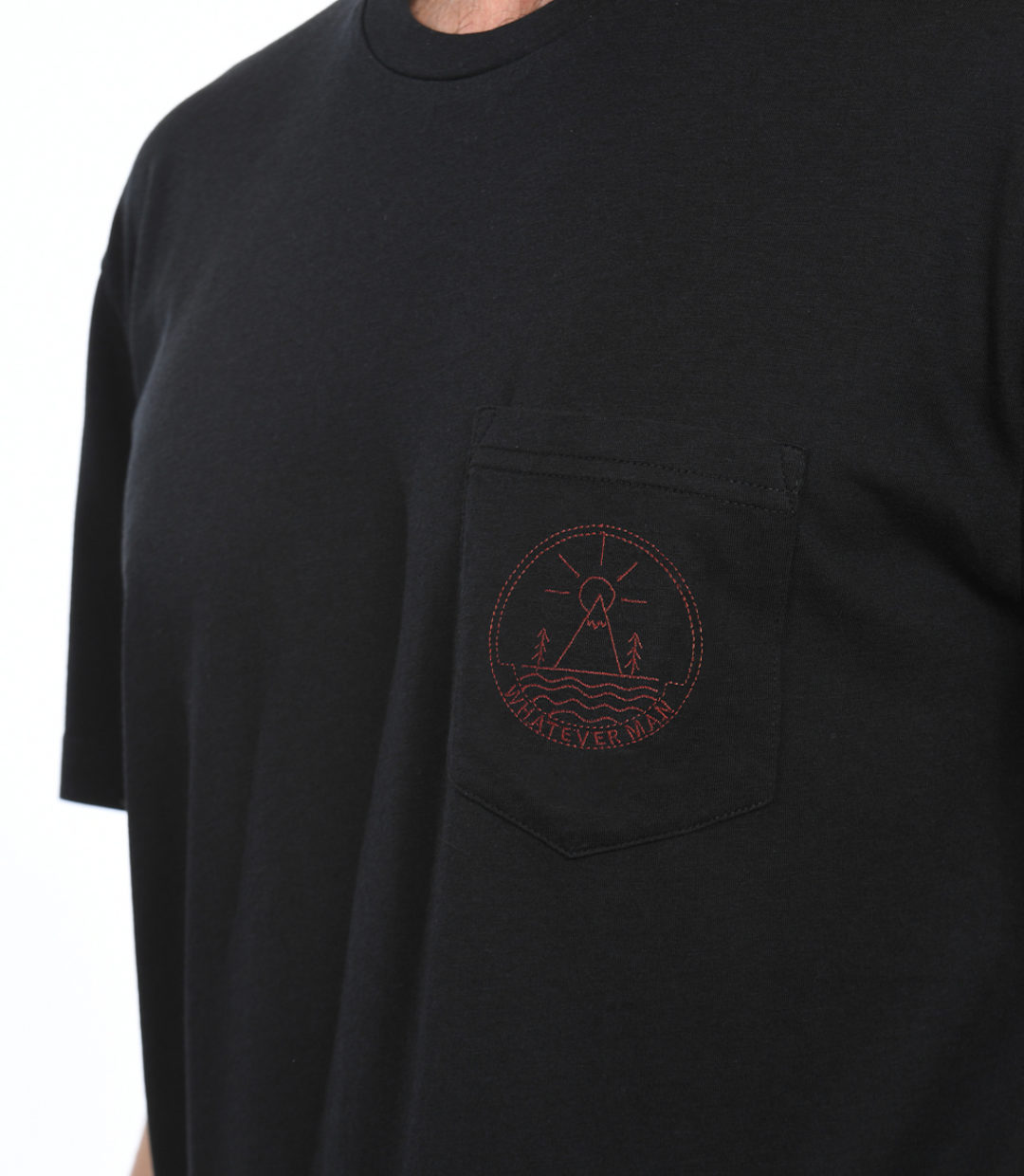 Whatever Man Men Taranaki Black Detail 1