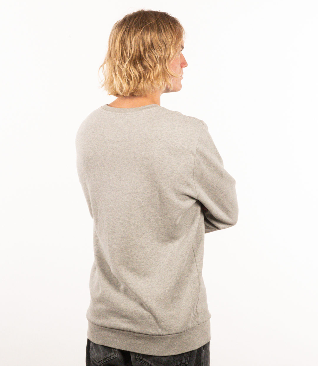 Whateverman Men Logo Crew Grey 2