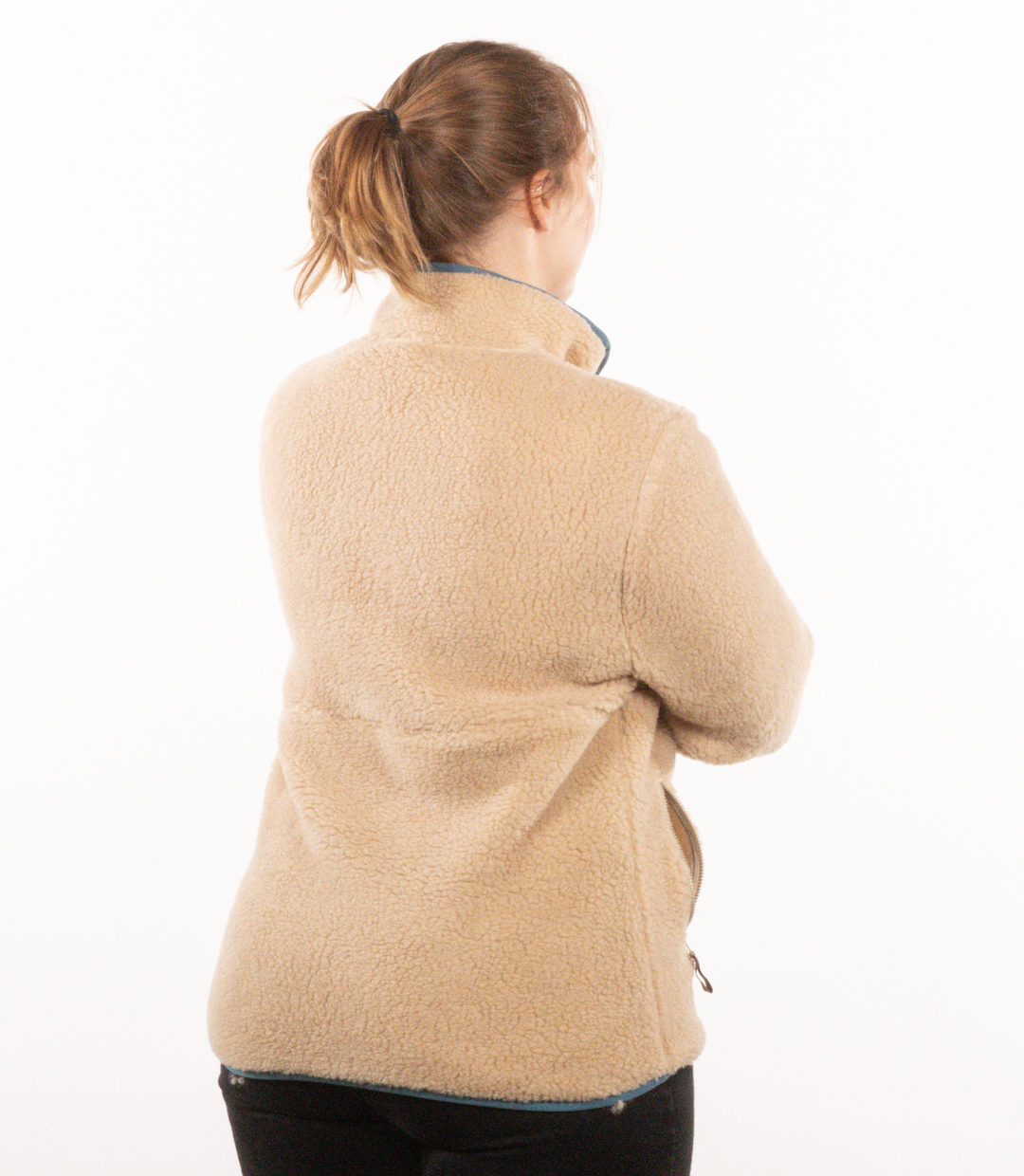 Whateverman Woman Bark Fleece Blue 2