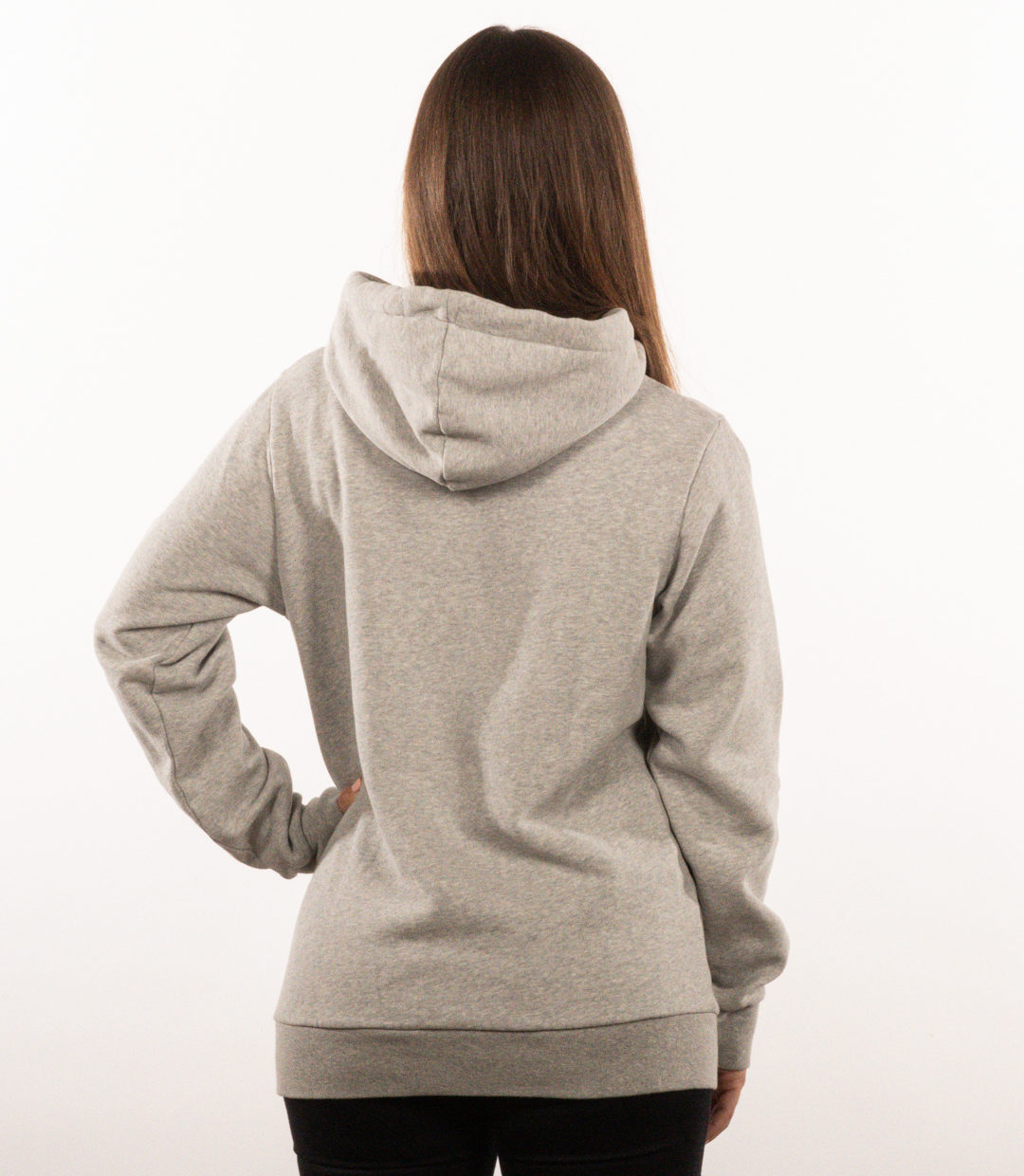 Whateverman Woman Logo Patch Hoodie Grey 2