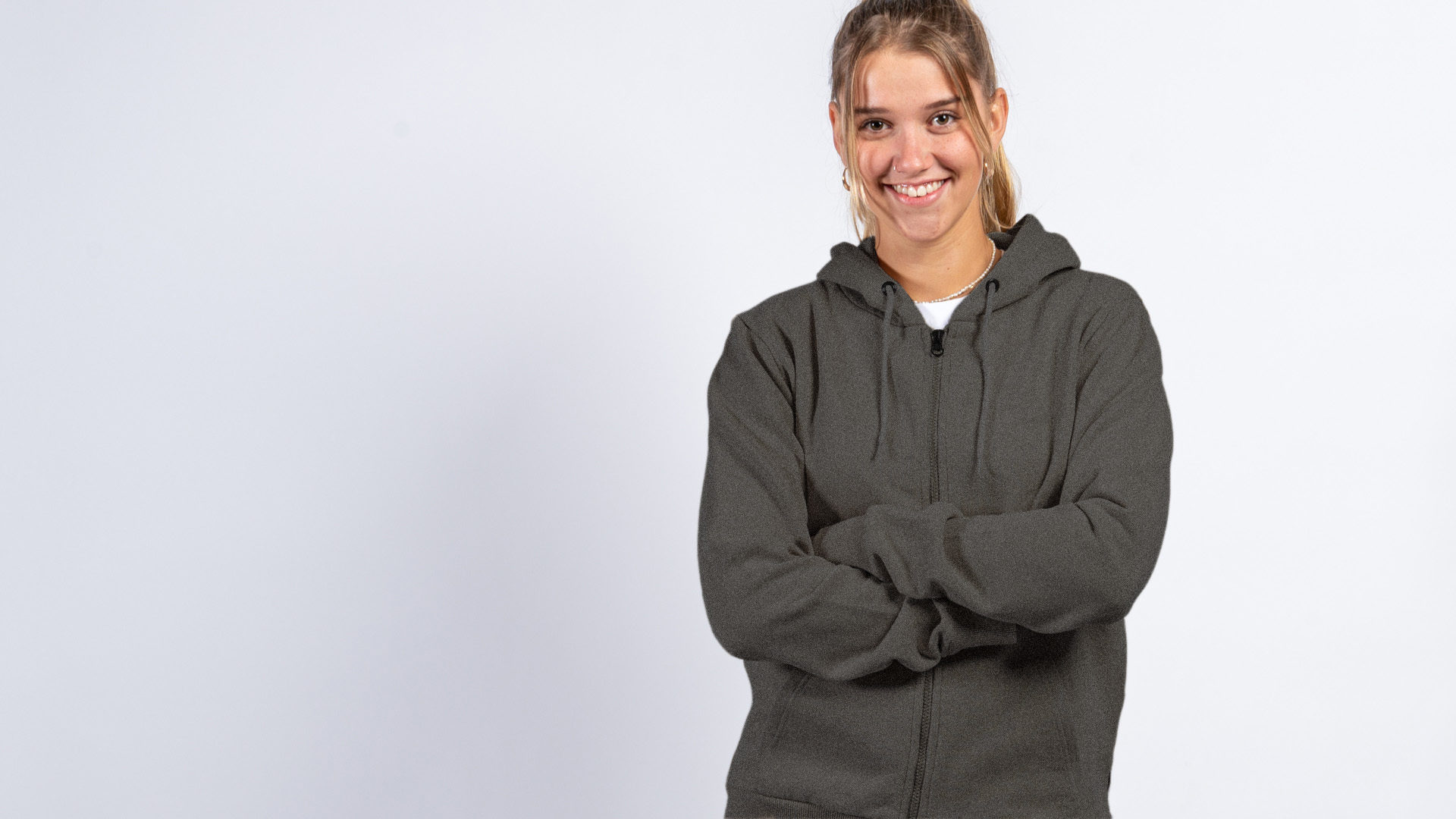 Whatever Man women Zipper Dark Grey Vorschau