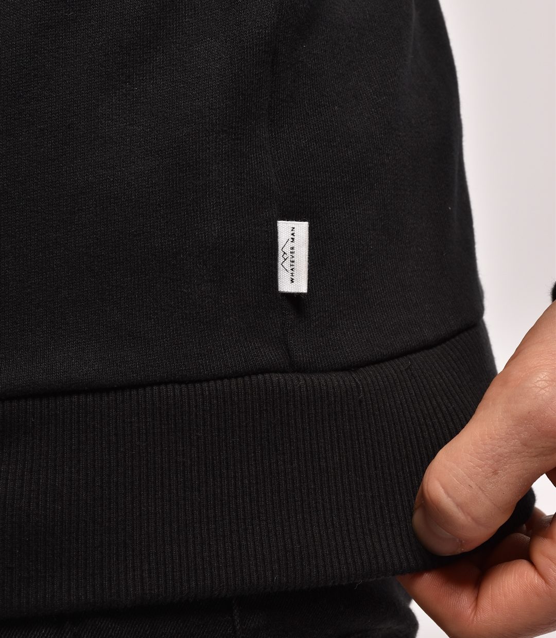 Whatever Man Men Zipper Black Detail 1