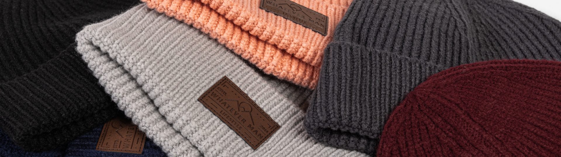 Whatever Man Dock Beanie Leather Header