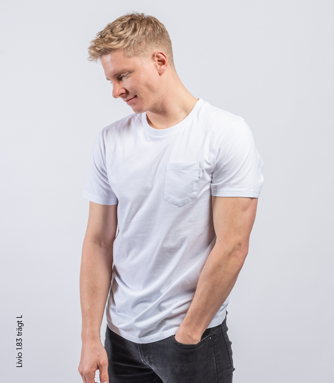 Whatever Man Men Basic Pocket White 1 1