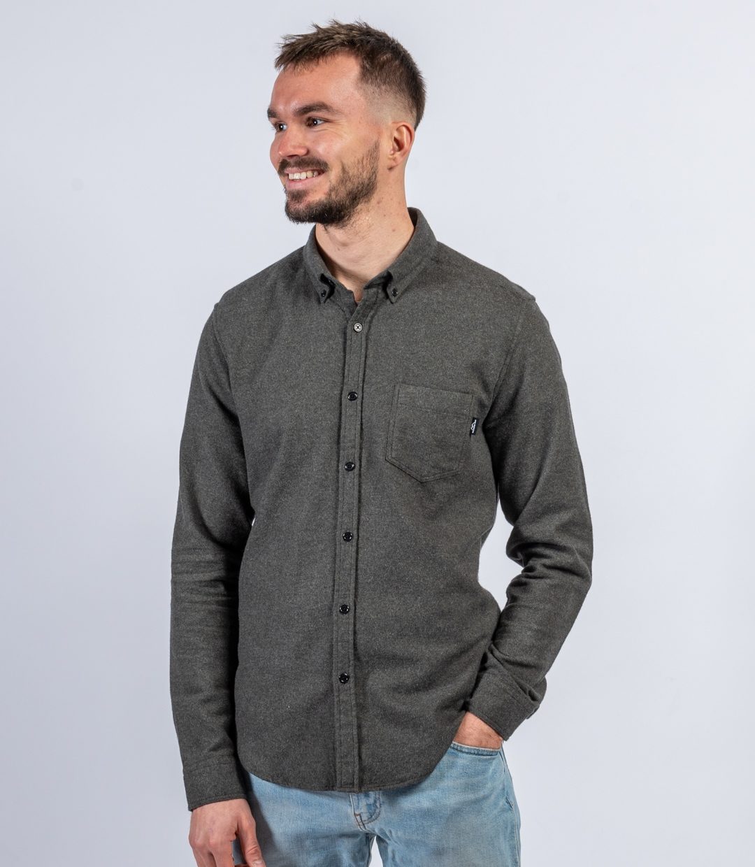 Whatever Man Men Aspen Flannel Grey 5