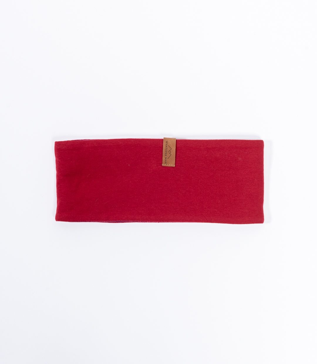 Whatever Man Stirnband Thermal red